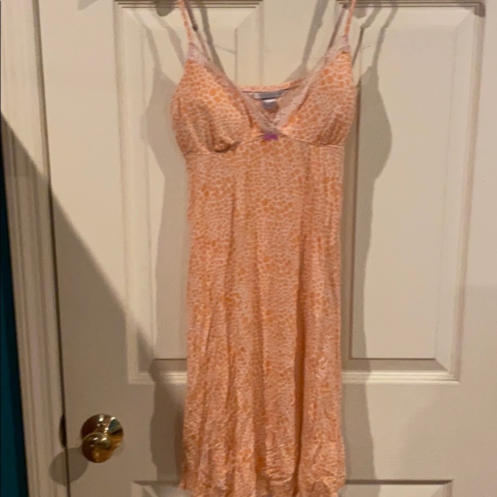 Leopard print nightgown
